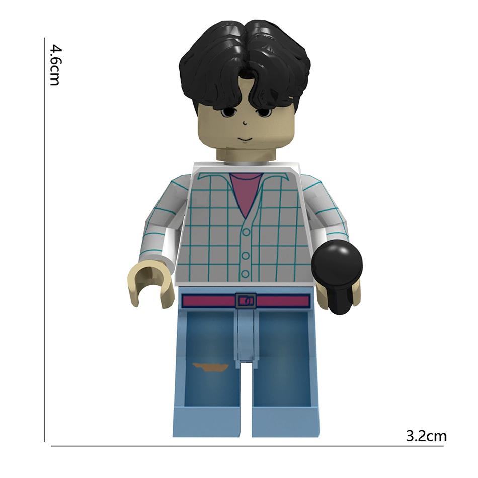 Novo : Blocos de Montar Esquadrão de Caçadores, Mini Figuras Fofas Articuláveis, Brinquedo Educacional para Crianças, Presente de Natal