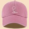Trendy and Personalized Peaked Cap, Adjustable Outdoor Camping and Travel Check-in Baseball Cap