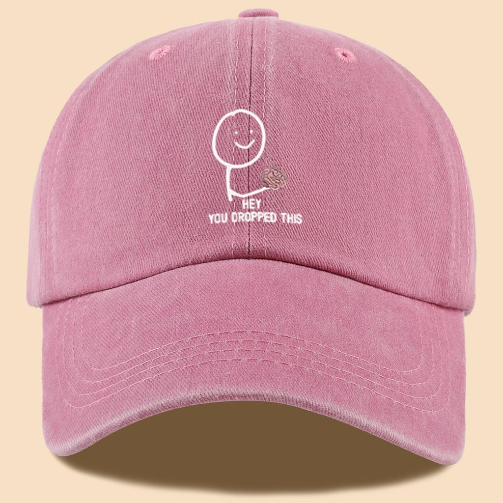 Trendy and Personalized Peaked Cap, Adjustable Outdoor Camping and Travel Check-in Baseball Cap