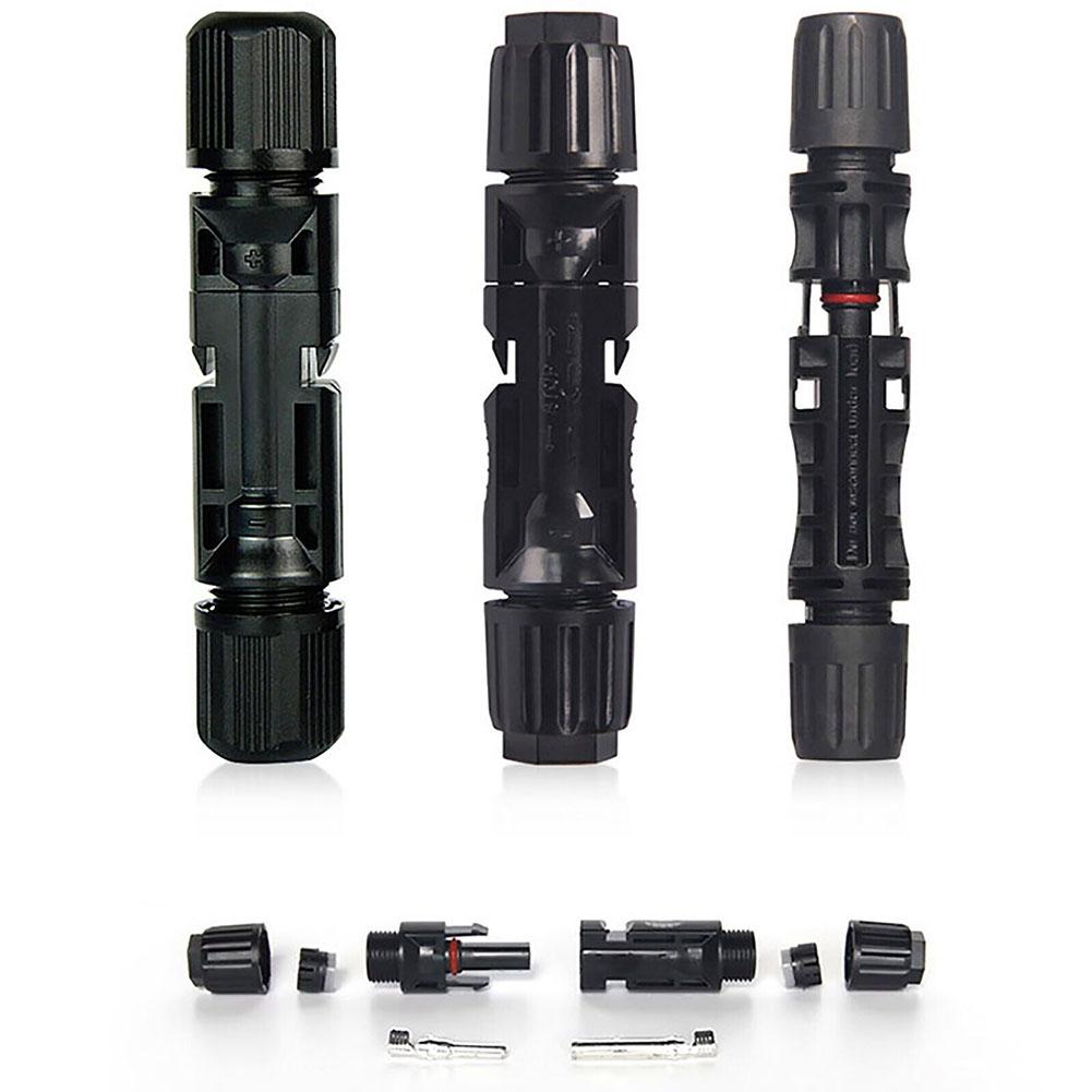 -40℃~+125℃ Inner Core Core Copper Contacts Solar Connector