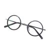 Retro Round Metal Frame Reading Stylish Reading Senior Glasses H6822 [Henghao] Glasses, Glasses, (Black, +3.00)