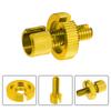 uxcell M8 Brake Clutch Cable Line Adjuster Screw Adjuster Screw Adjuster Bolt with Slot