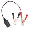 12V Battery Clamp 50A Car Adapter Crocodile Clips Copper-Plated Clips