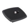 Mini Portable ABS Plastic Quick Release Plate Mount Board with 1/4 Screw for Yunteng VCT668 ST666