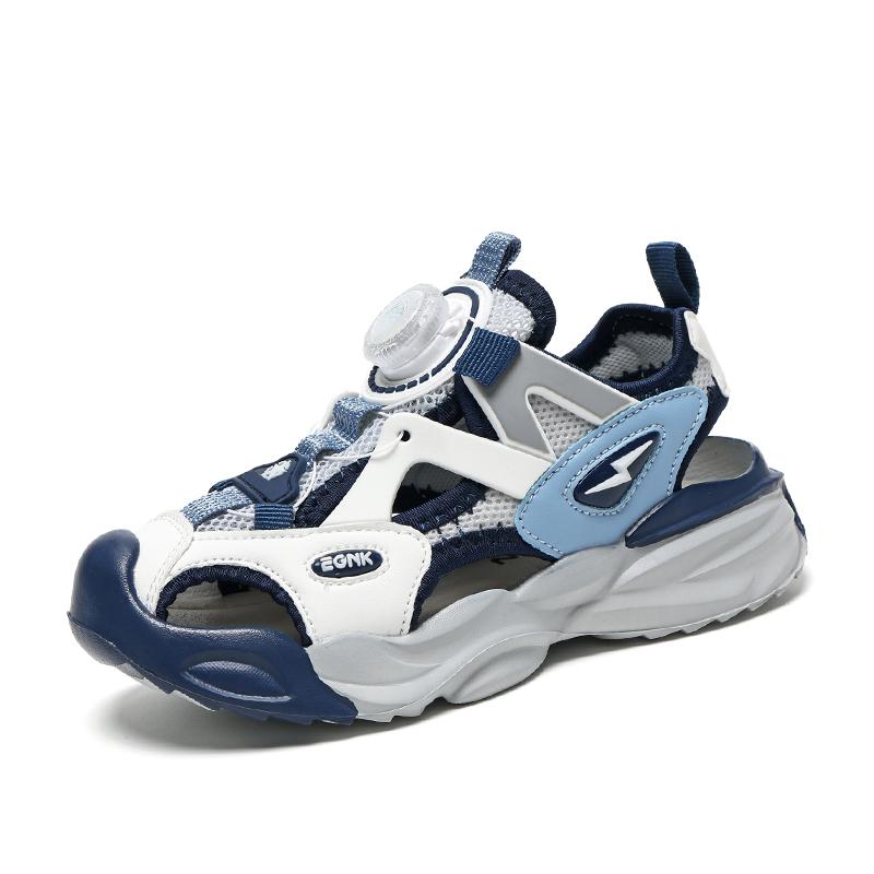 Sandal boys Summer 2025 new soft-soled outdoor sports beach shoes children's shoes flip-flops boys Baotou big kids