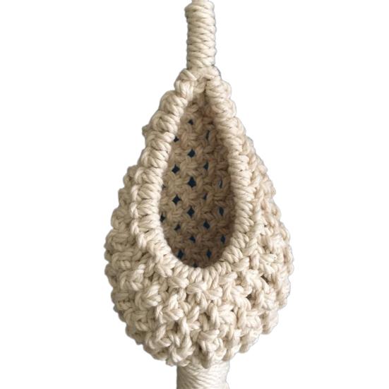 

Подвесная корзина, ландшафтный дизайн, хлопковый ананас, макраме, цветочный горшок B