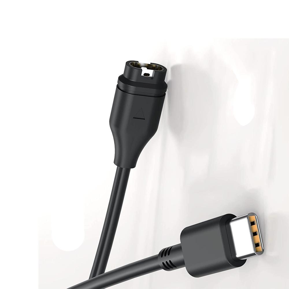 1m Type C Charger for Garmin Venu 3 3S 2 2S /Venu 2 Plus/Venu Sq/Approach S70 S40 S60/ Instinct 3 2X Fenix 8/7/6/5 USB-C Charging Cable Data Cord