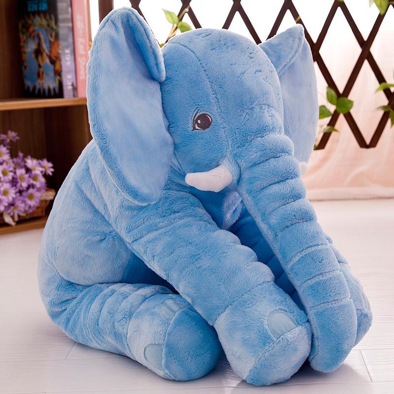 Nueva Muñeca Elefante Bebé Elefante Durmiendo Calmante Juguete de Peluche Muñeca Linda