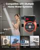Hot Water Recirculating Pump, 38 LPM, Instant Circulation Circulator Pump System, 3-Speed Control, 100W, AC 220-240V, G3/4 In To G1/2 In Adapter, Cast