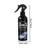 Car Coating Spray Quick-Acting Coating Spray 120ml Coating Agent Spray High Protection Fast Car Scratch Remover for Vehicles