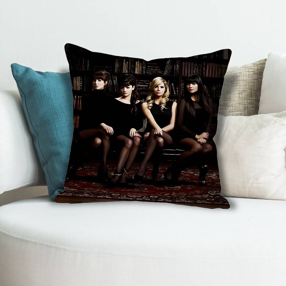 PPretty Little LLiars TV Anime Celebrity Merchandise AllMatch Printed Pillow Case Sofa Car Office Room Decoration Protector