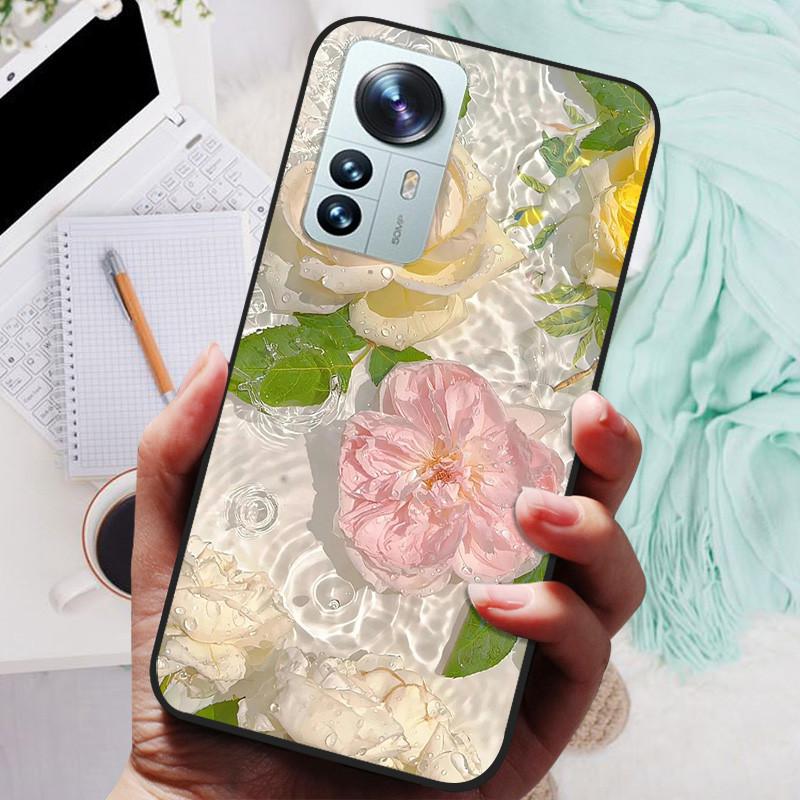 For Xiaomi 12 Pro Case Soft TPU Silicone Phone Covers for Xiaomi 12X 12 X 12Pro 5G Case Bumper Shockproof Coque Xiaomi12 Cover