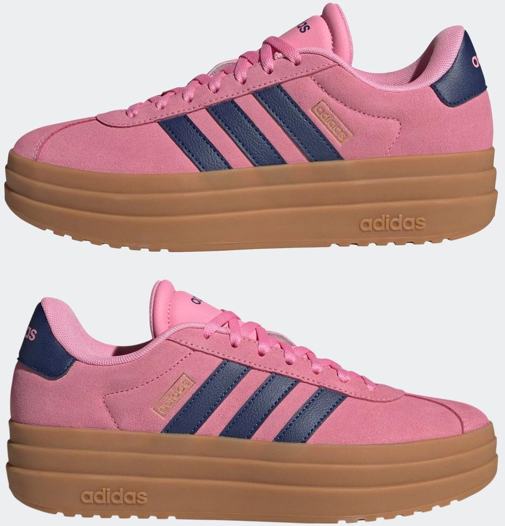 Sneakers Adidas VL Court Bold Women Bliss Pink/dark Blue/gold Metallic