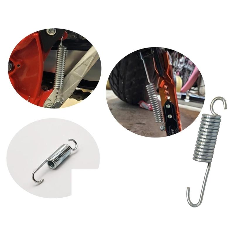 1/2pcs Motorcycle Kickstand Spring Universal for B200R CX100X RB200 Replacement Rustproof Spring Mini Bike Accessories