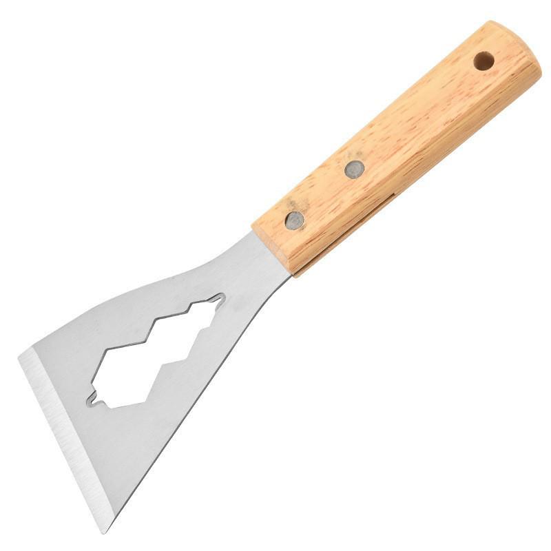 

Stainless Steel Multi-Purpose Scraper: Thickened for Cement, Plaster, and Wall Skin