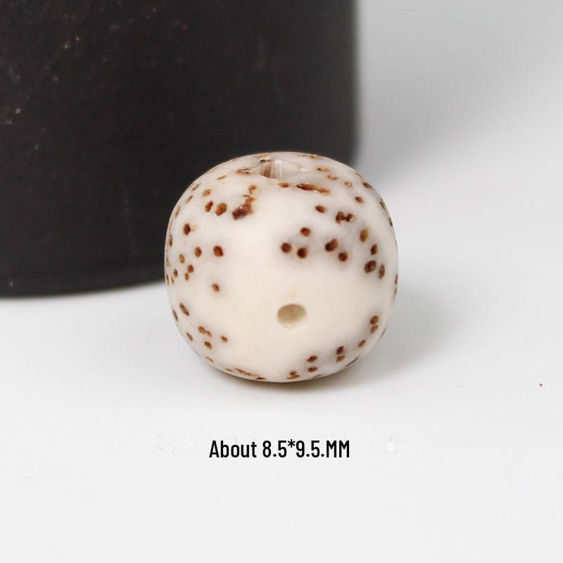Bodhi Seed Beads: Star Moon Barrel Beads for DIY Buddhist Hand Strings and Accessories, Hainan Original Undegreased.