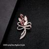 Elegant Peony Brooch: High-End Chinese Style Corsage Pin