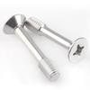 304 Stainless Steel Flat Head Phillips Captive Screws