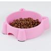 Cute Cat Ear Design Pet Bowl - Non-Slip Plastic Food & Water Feeder For Dog & Kittens & Small Puppies, Durable & Eco-Friendly