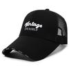 Letter Embroidered Baseball Cap Breathable Peaked Cap Fashion Snapback Cap  Summer
