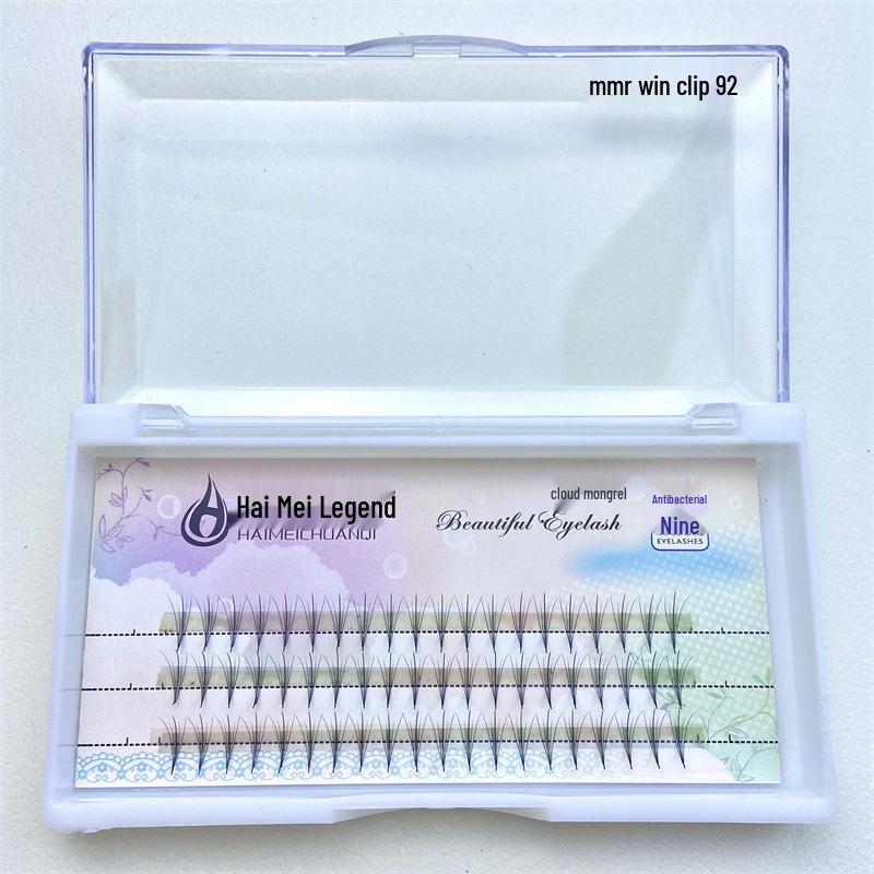 5-Pack Self-Grafting Natural Flower Flat False Eyelashes