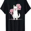 Kawaii Sakura - Cherry Blossom Kishu Dog T-Shirt for Men Women