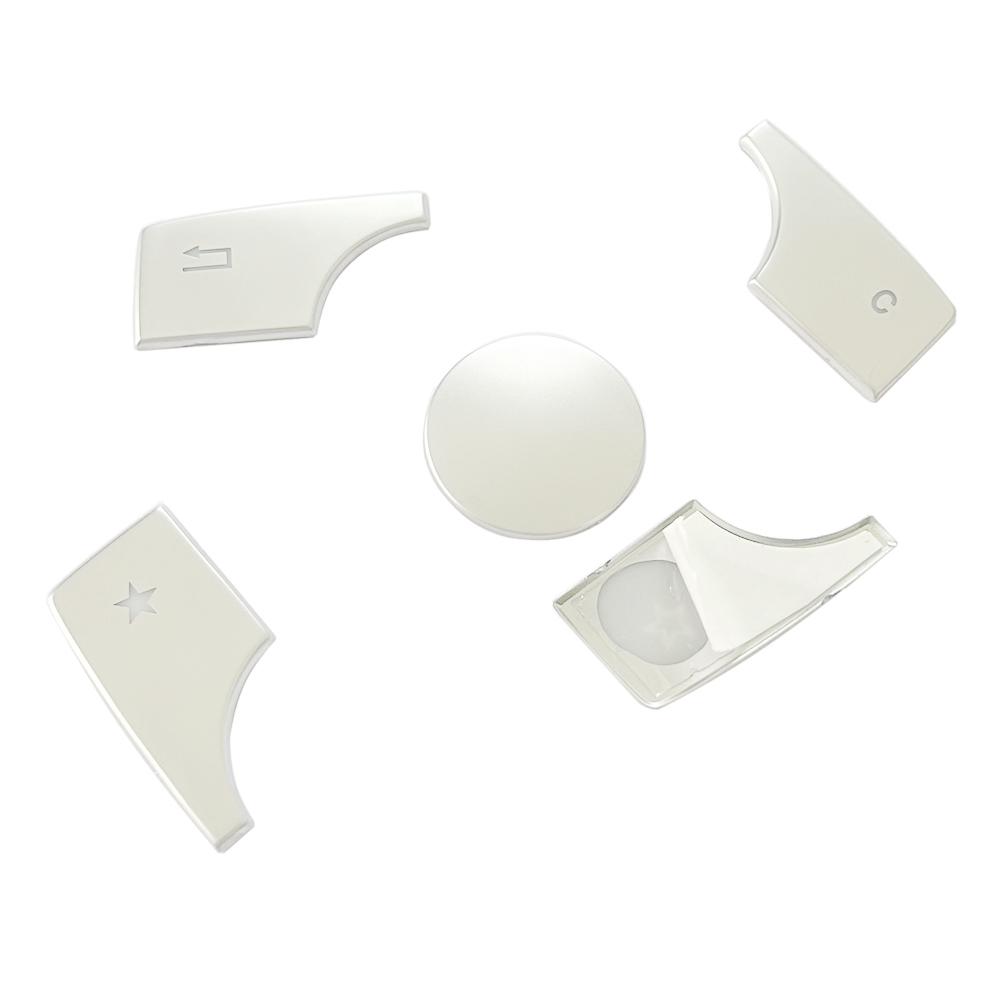 Car ABS Multimedia function Button Cover Sticker For Mercedes Benz E Class W212 2013-2015/ GL Class X166 / ML Class