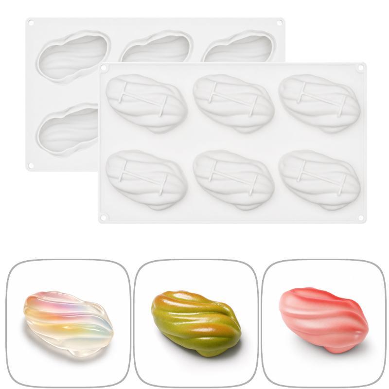 Nonstick Food Grade Silicone Mousse Molds Reusable For Home Baking Dessert Chocolate