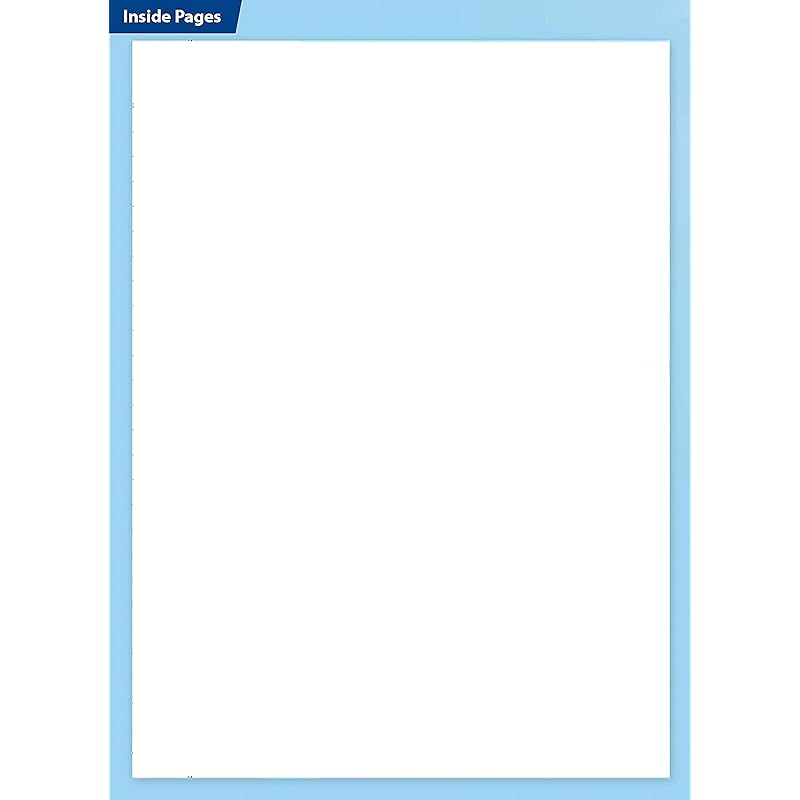 Rush Rough A4 Spiral Notebook 500 Pages | Unuled Notebook | 500 Pages Notebook Plain | Pack of 1 | Spiral Register (500 500