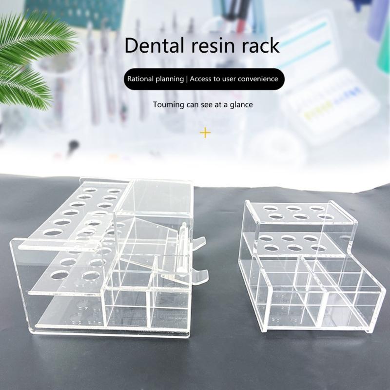 Adjustable Acrylic Resin Stand Practical Storage Rack Box for Dental Professionals and Home Use Resin Molds