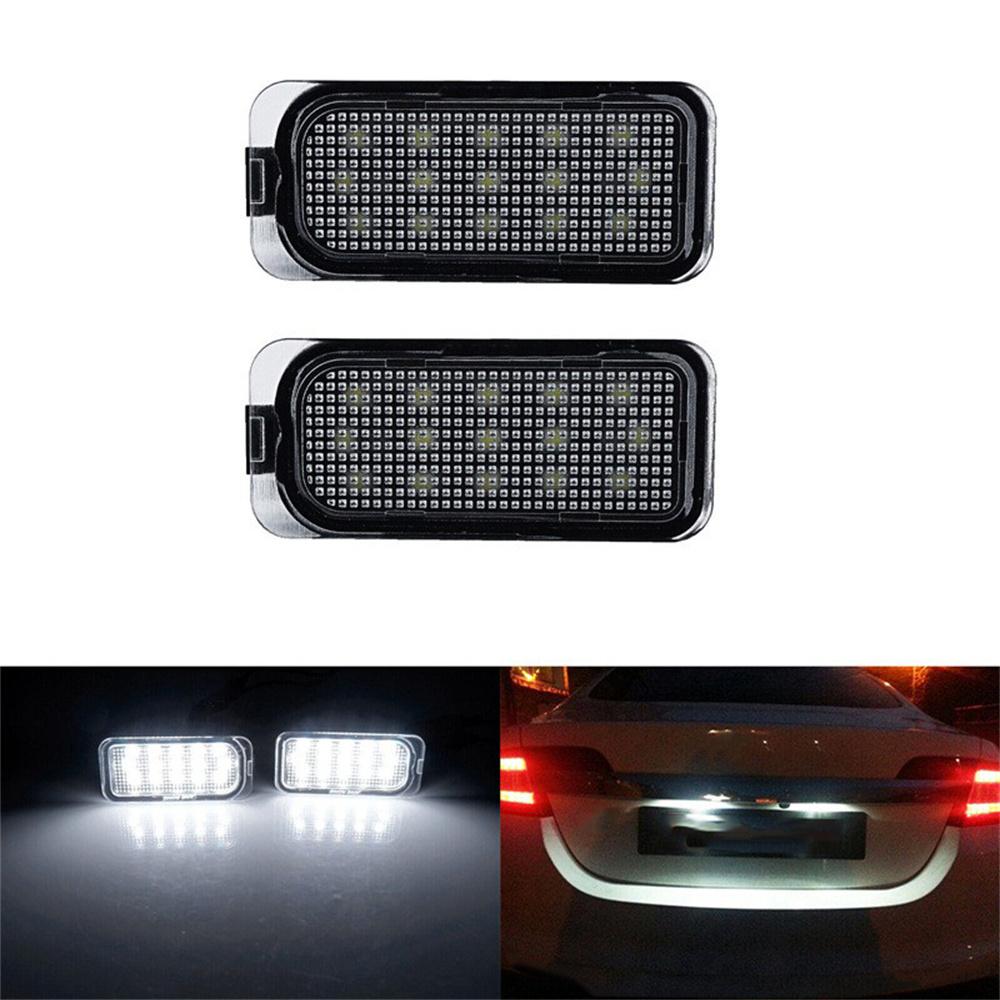 2X LED License Number Plate Light For Ford Transit Courier Tourneo Focus 1504964