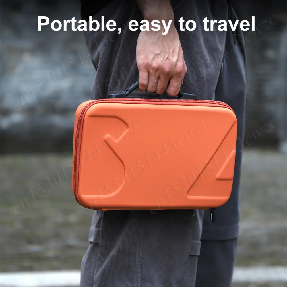 Hard Carrying Case for DJI OSMO Action 5 Pro/4/3 Portable Storage Case Bag Travel Case Carry Case Adventure Combo Accessories