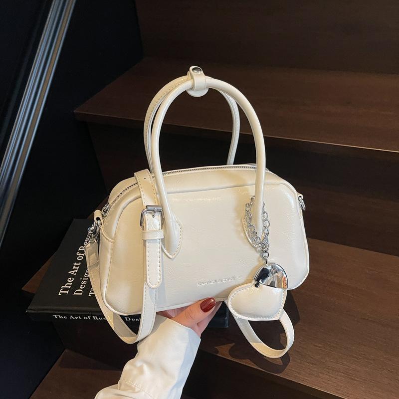High-end portable small bag women's 2025 new Boston bag spring and summer shoulder bag trendy fashion versatile messenger bag