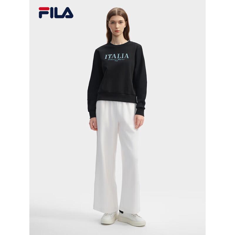 FILA Women s Pullover Knit Sweatshirt S