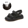 New Velcro Sandals Women's Shoes 2025 Summer Muffin Bottom Sports Sandals Casual Versatile Sandals Fashion