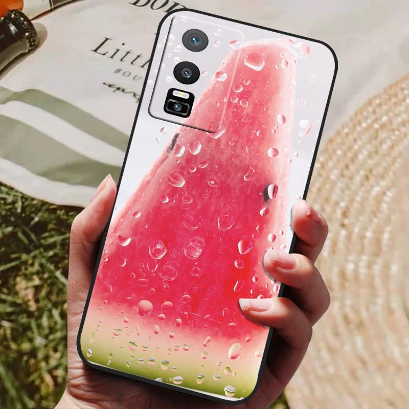 Für Coque Vivo Y76 5G Hülle Silikon Rückseite Handyhülle Für Vivo Y76 5G Hüllen Weiche Bumper Funda für Vivo Y 76 5G V2124 Hüllen