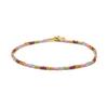 Bracelet - LUXENTER - Limcus - Multicolored Crystal - 18-carat Yellow Gold Finish - Diameter 55 Mm