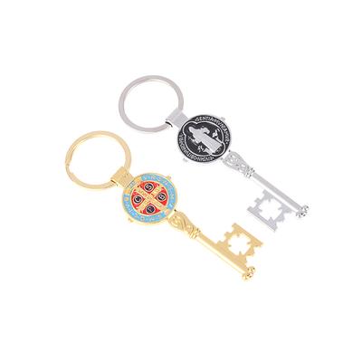 Dini El Yapımı San Benito Anahtarlık Erkek Kadın Anahtar Şekilli Zincir Aksesuarları