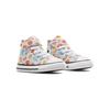 Converse Chuck Taylor All Star Canvas Comfortable Versatile Durable High-Top Walking Shoes Baby Sneakers White Red Yellow A07378C