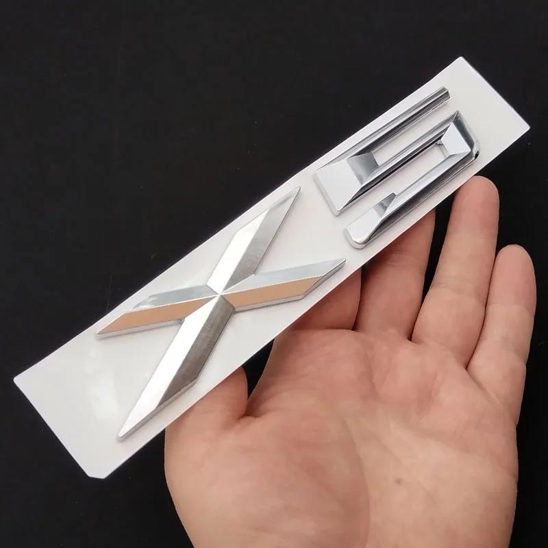 3D ABS XDrive 20d 23d 25d 30d 35d 40d 45d 50d 55d 20i 25i 30i GT X1 X3 X5 X6 Car Rear Trunk Emblem Sticker for BMW Accessories VM4