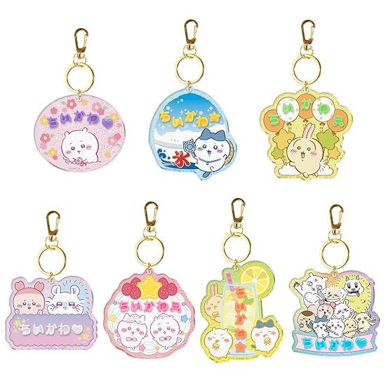 Bandai Chiikawa Pachi Pachi Deco Name, 12-Piece Box (Candy Toy/Gum)