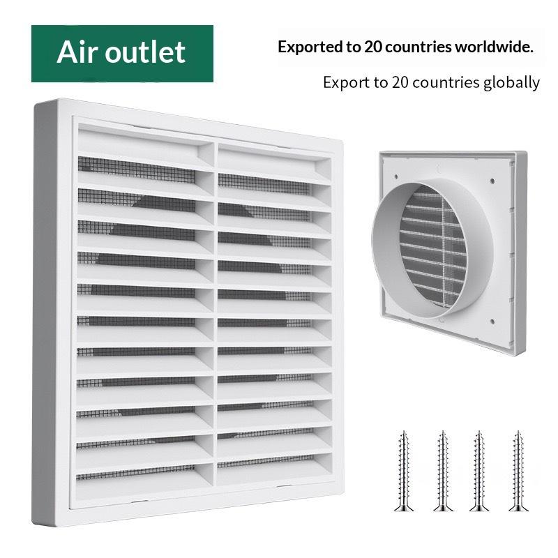 1 ks Odolný PP výdech vzduchu Čerstvá Efektivní ventilační mřížka Pro otvory ve stěnách a stropech Ochrana proti škůdcům a hlodavcům