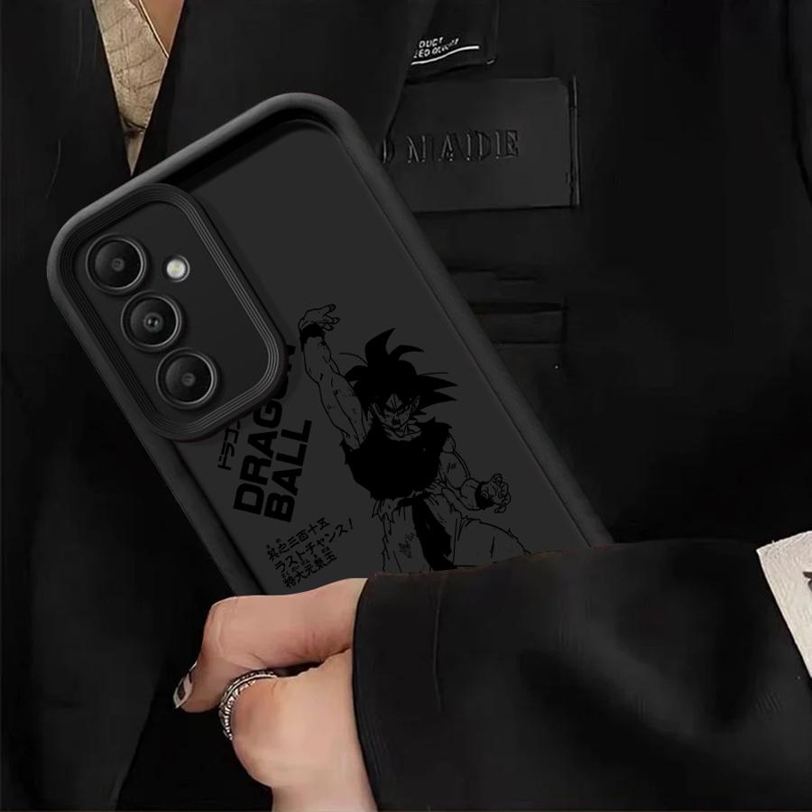 Soft Shell Case for Samsung Galaxy A16 A23 A12 A36 A14 A32 A34 A56 A26 A22 A24 A13 A33 Dragon Ball Goku Trunks
