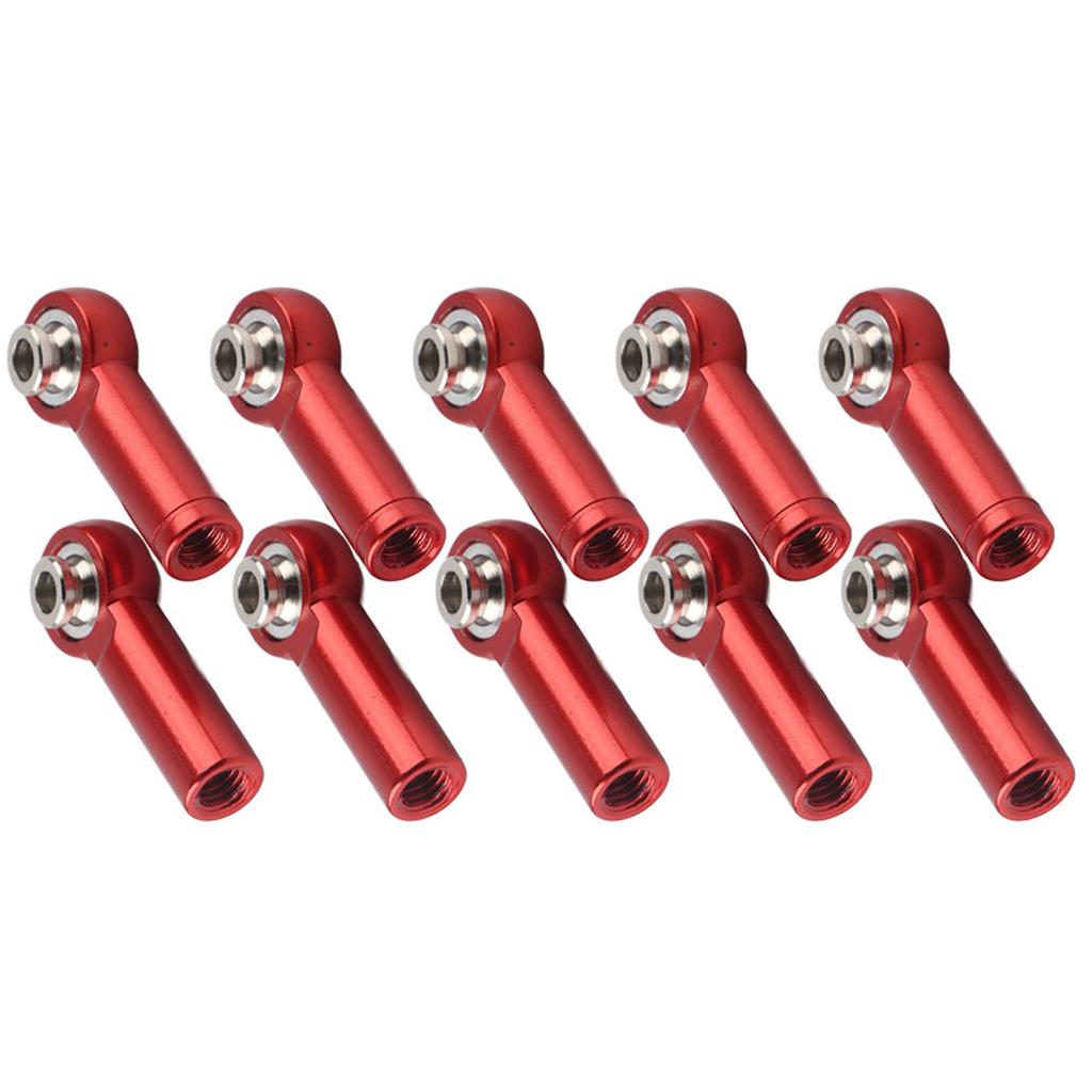 10Pcs Aluminium Alloy M4 and Negative Thrd Tie Push Link Rod Joint For 1/10 Model RC Car