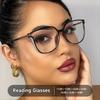 Fashion Reading Glasses Women Anti-Blue Light Eyeglasses Woman Prescription Eyewear Blocking Blue Light Readers