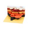 Castle In the Air Building Block Paper Art Collection Laser Cut Layered Paper Block Paper Cube 3D Memo Pad