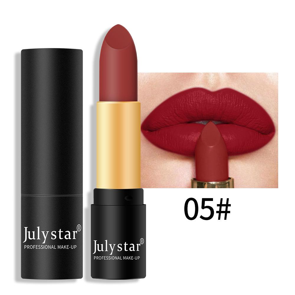 Trucco rossetto sei colori nuovo prodotto non si attacca alla tazza e non sbiadisce. Bellezza rossetto opaco vellutato