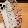 Cute bow mobile phone case for Apple iPhone11/12/13/14 promax four corners anti-drop 15/16