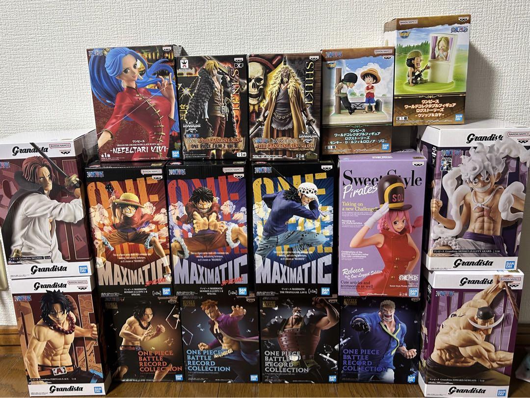 

[USED] One Piece Figure Set of 17