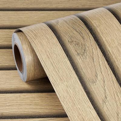 45CM*3m Wall Sticker Self Adhesive PVC Waterproof Furniture Decorative Film Imitation Wood Grain Wallpaper for Wall Renovation